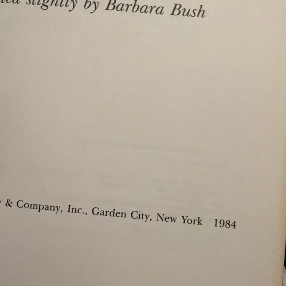AUTOGRAPHED/SIGNED-C. Fred's‎ Story-Fred Bush Hardcover-Edited by Barbara Bush